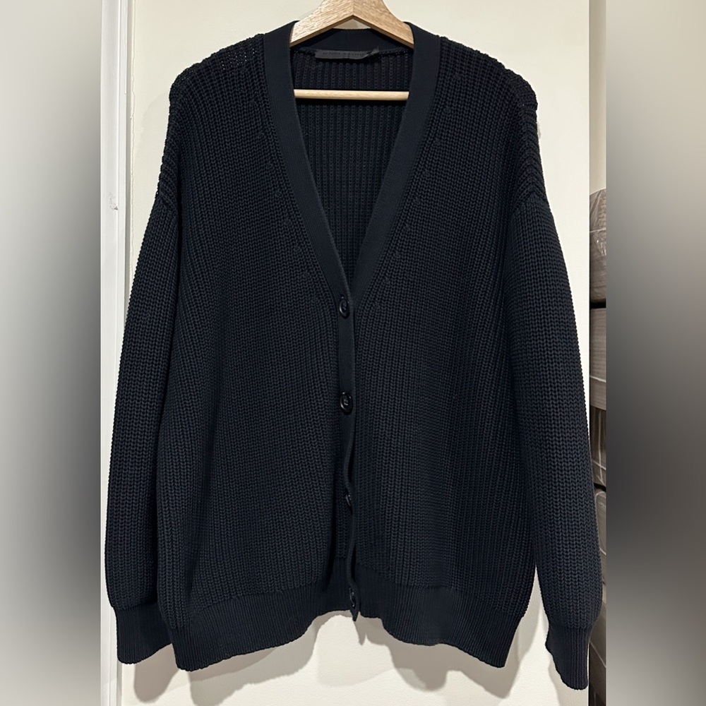 Jenni Kayne Cotton Blend Cocoon Cardigan. - Picture 2 of 8